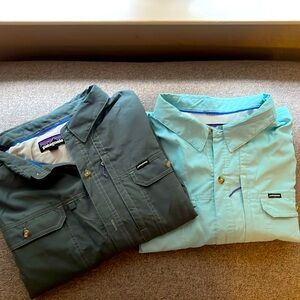 Bundle of 2 Patagonia sun shirts